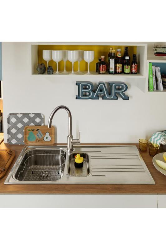 Franke Lina XL Kuchyňská směšovací baterie Chrom s Otočným výtokem 115.0693.228