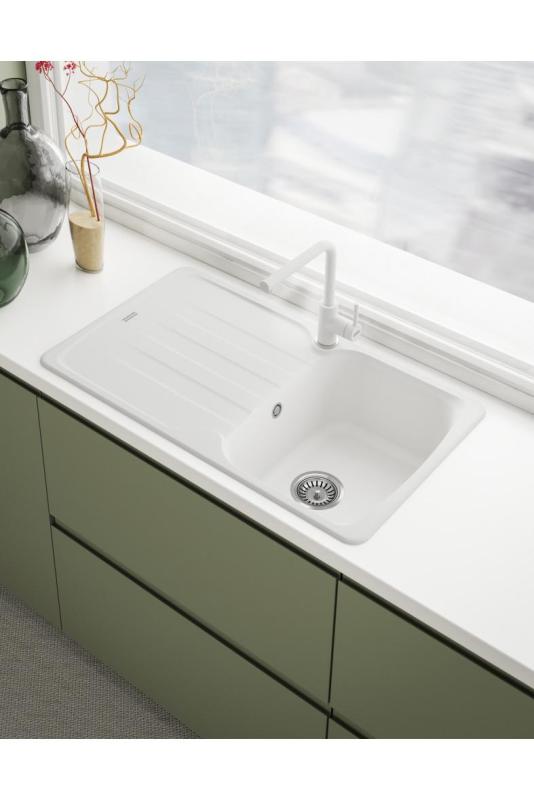 Franke Lina L Kuchyňská baterie Otočná tryska Polar White 115.0728.479