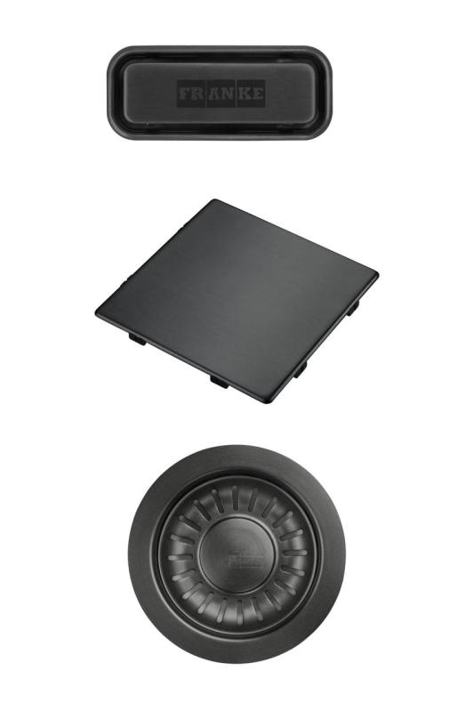 Franke Kubus 2.0 barevná sada Odtoková sada Gun Metal 1208970828