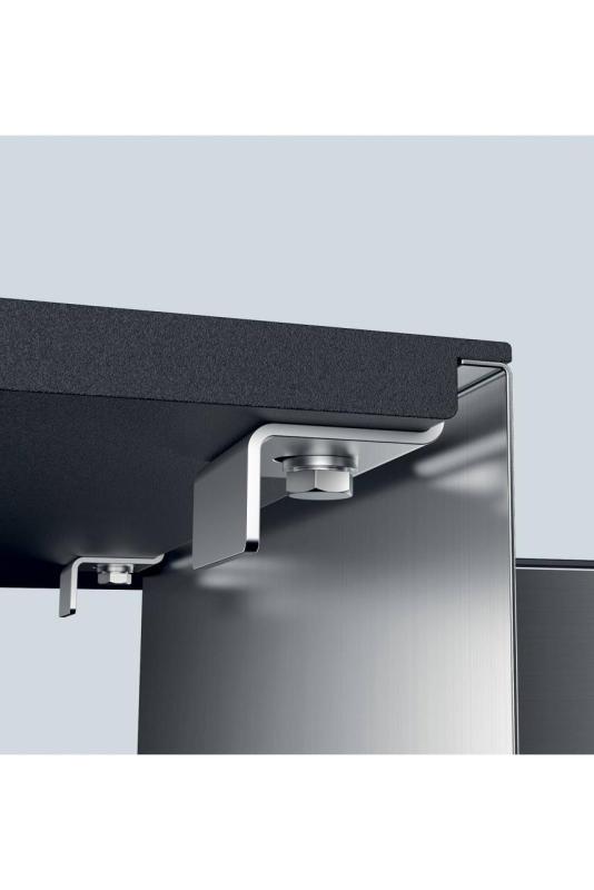 Foster Phantom Slimline Nerezový dřez 40x40cm Podskříňka pro keramické pracovní desky 1208971123