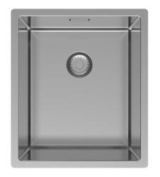 Pure.Sink Exclusivo nerezový dřez 34x40 cm s poloměrem 10mm pro podstavbu, rovnou stavbu a nástavbu PEX3440-02