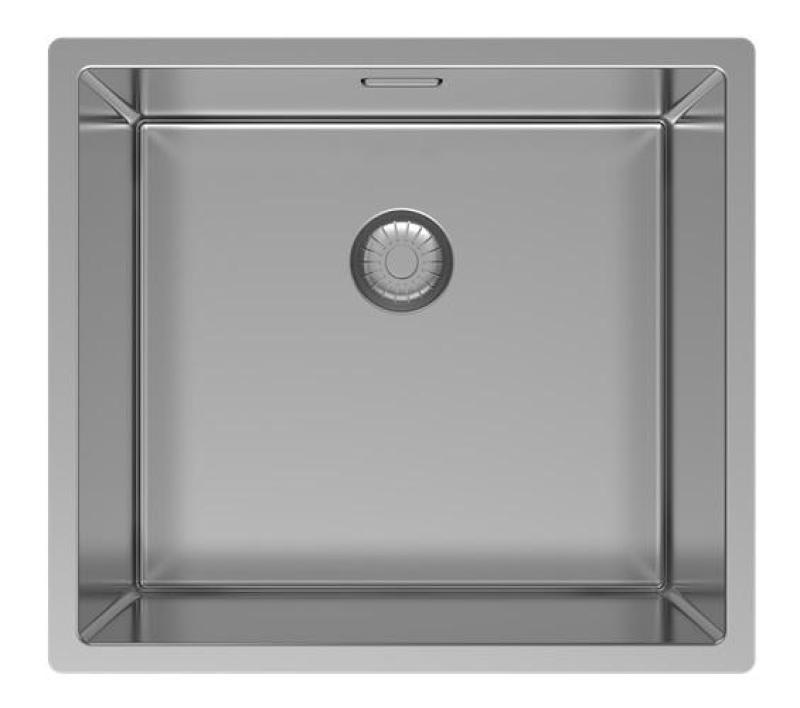 Pure.Sink Exclusivo RVS dřez 45x40 cm s poloměrem 10mm pro podsklady, rovné povrchy a výstavbu PEX4540-02