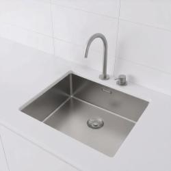 Pure.Sink Exclusivo RVS umyvadlo 50x40 cm 10mm radius podskříňové, rovnoplošné a nástavbové PEX5040-02