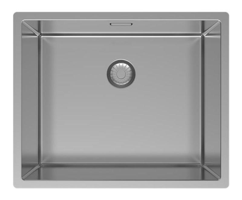 Pure.Sink Exclusivo RVS umyvadlo 50x40 cm 10mm radius podskříňové, rovnoplošné a nástavbové PEX5040-02