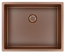 Pure.Sink Exclusivo Měděný dřez 50x40 cm 10mm rádius podstavba, rovinná konstrukce a nástavba PEX5040-62