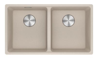 Franke Maris MRG 120-35-35 Fragranite Coffee cream dvojitý dřez na podložku 125.0725.661