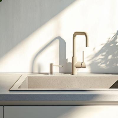 Franke Active kuchyňský vestavný dávkovač mýdla granit Coffee cream 112.0633.091