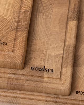 Woodsea Woodstone Oak L - Dubová Dřevěná Prkénko na Krájení 50x35cm 1208971446
