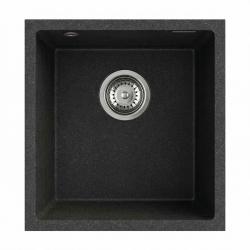 Graniteland Miniva Granitový dřez Arduin tvrdý kámen vzhled vestavěný 385x410 mm 1208971449