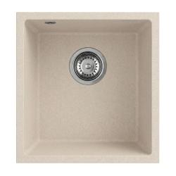 Graniteland Miniva Granitový dřez Beige podskříňový 385x410 mm 1208971451