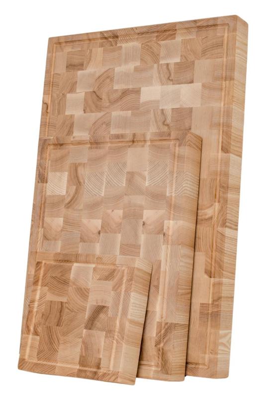 Woodsea Woodstone Ash L - Jasanové Dřevěná Prkénko na Krájení 40x60cm 1208971528
