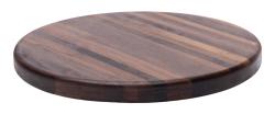 Woodsea Řezník Kolo - Ořechové Dřevěné Řezací Prkno Kolo Ø50 cm 1208971533