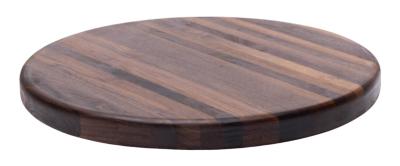 Woodsea Řezník Kolo - Ořechové Dřevěné Řezací Prkno Kolo Ø50 cm 1208971533