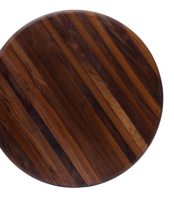 Woodsea Řezník Kolo - Ořechové Dřevěné Řezací Prkno Kolo Ø50 cm 1208971533