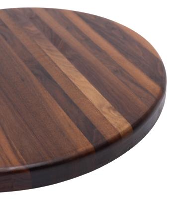 Woodsea Řezník Kolo - Ořechové Dřevěné Řezací Prkno Kolo Ø50 cm 1208971533