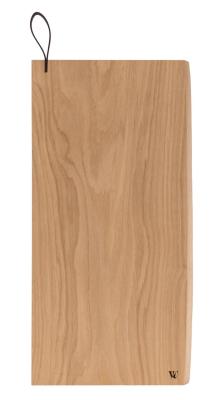 Woodsea Chop-Chop Oak XL - Dubová prkénko na krájení 50x24cm s koženou rukojetí 1208971542