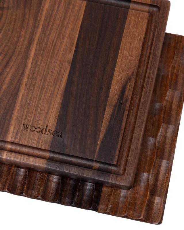 Woodsea Dunes Walnut M - Vlašský ořech Dunes prkenný prkno 34x26 cm 1208971548