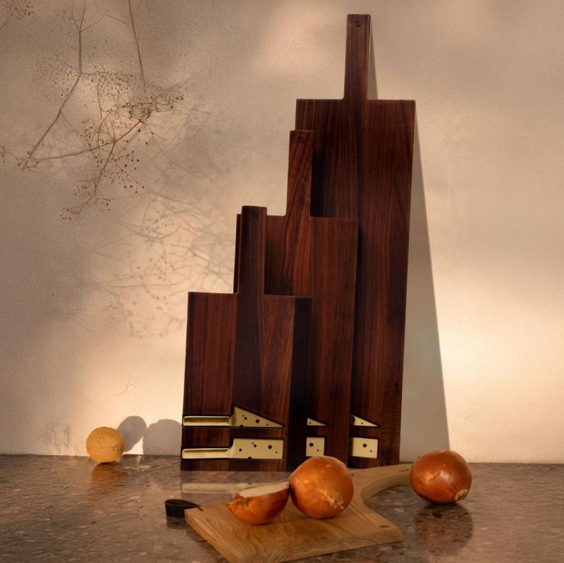 Woodsea Cheese Walnut S - Vlašský ořechový sýrový prkno 42x20cm 1208971558