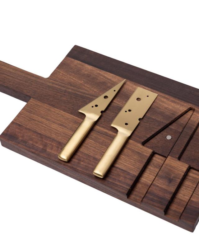 Woodsea Sýr Ořechový M - Ořechová prkénko na sýr 55x20cm 1208971559