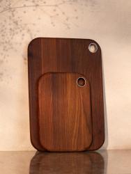 Woodsea Waterless L - Termo-jasanová voděodolná prkénko na krájení 46x33 cm 1208971567