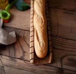 Woodsea Boardette - Jasanové francouzské bagetové prkénko na krájení a servírování 640x100 mm 1208971570