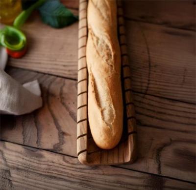 Woodsea Boardette - Jasanové francouzské bagetové prkénko na krájení a servírování 640x100 mm 1208971570