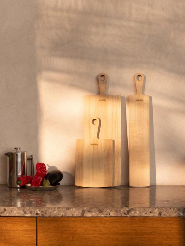 Woodsea Pine Natural S - Javorové prkénko na krájení 20x38cm 1208971572