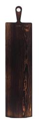 Spálený borový Woodsea Pine L - Prkenné prkno z borovicového dřeva 20x82 cm 1208971577