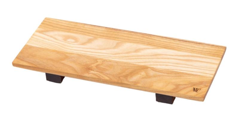 Woodsea Sushi S - Essenhoutová sushi prkénko s vlašskými ořechovými nožičkami 30x12 cm 1208971584