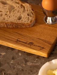 Woodsea Snídaně - Dubová podávací deska 38x15 cm 1208971586