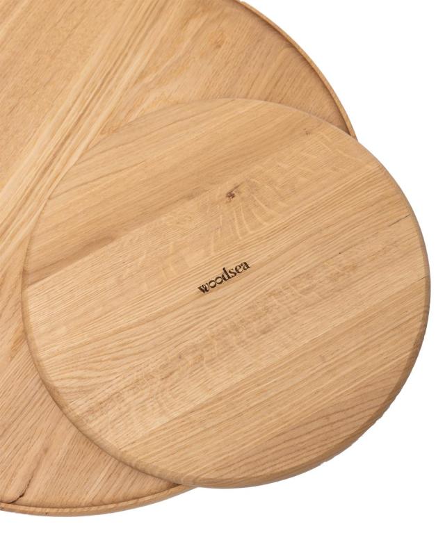 Woodsea Serving L - Dubový podnos kulatý Ø45 cm 1208971588