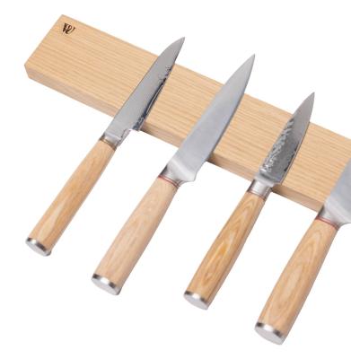 Woodsea Držte můj nůž - Dubový držák na nože na zeď 40x6 cm 1208971598