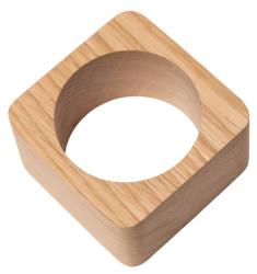 Woodsea Kroužek na ubrousky Dub - Dubový kroužek na ubrousky 5x5 cm 2 kusy 1208971602