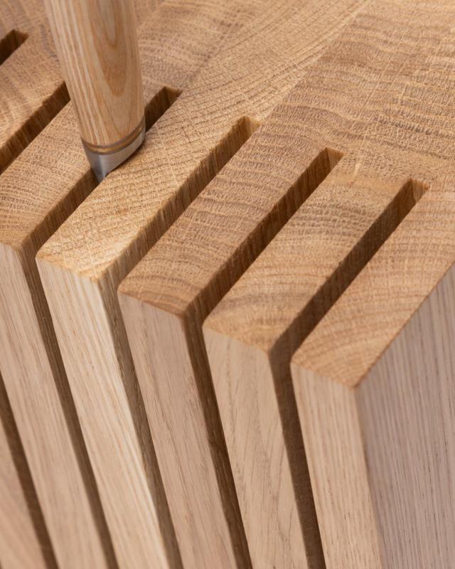 Woodsea Block Oak M - Dubový Blok na Nože 17x12 cm 1208971610