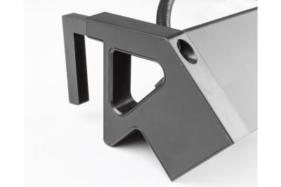 Nábytková zásuvka BASCO, 3x SHUKO, USB A+C, kabel 1,5 m, černá