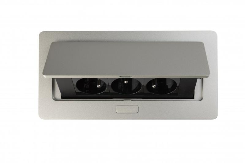 SOFT výsuvná elektrická zásuvka, napájecí kabel 1,5 m