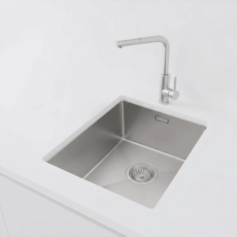 Pure.Sink Luxion nerezový dřez 36x40 cm podstavný, vestavný a nástavný PLX3640-02