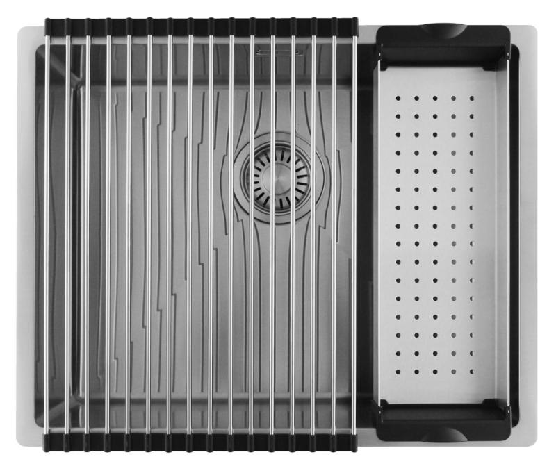 Pure.Sink Luxion Nerezový dřez 50x40 cm podstavný, vestavný a nástavný  PLX5040-02