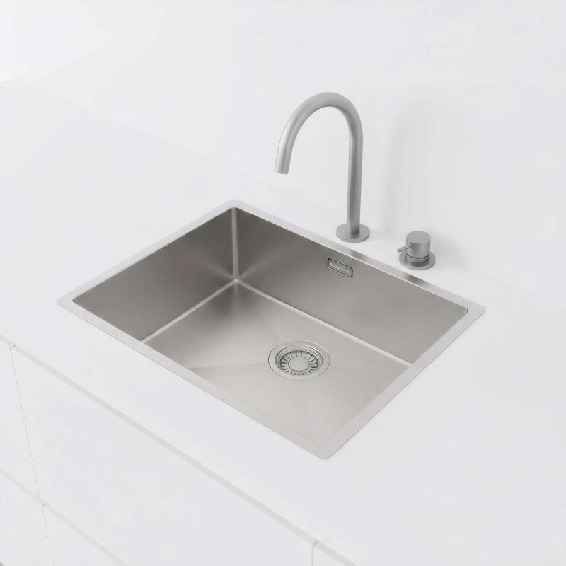 Pure.Sink Luxion nerezový dřez 50x40 cm podstavný, zapuštěný a nástavbový PLX5040-02