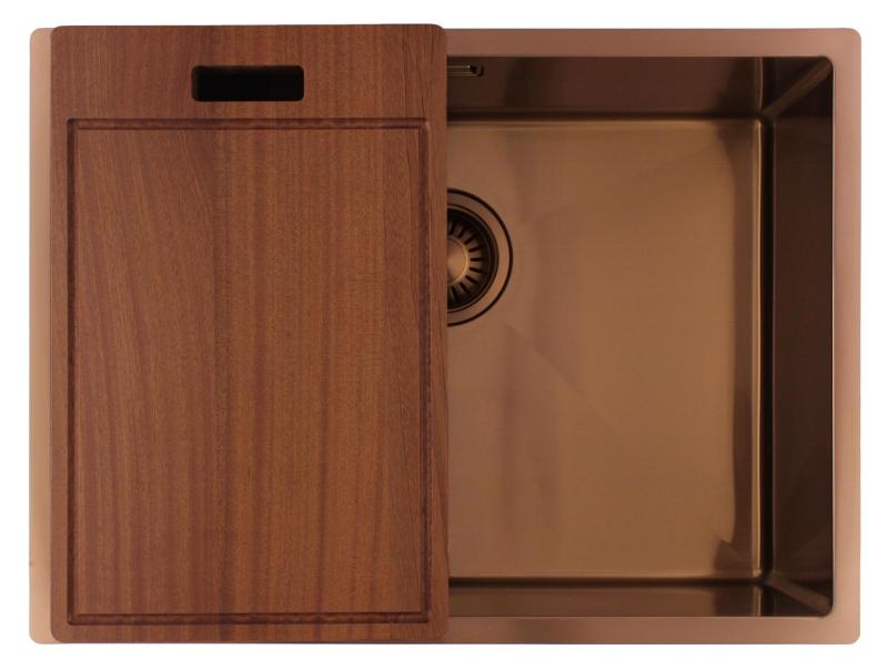 Pure.Sink Luxion Měděný dřez 55 x 40 cm podstavný, vestavný a nástavný PLX5540-62