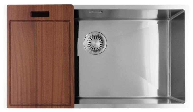 Pure.Sink Luxion Velký nerezový dřez 74 x 40 cm, podstavný, zapuštěný a povrchový PLX7440-02