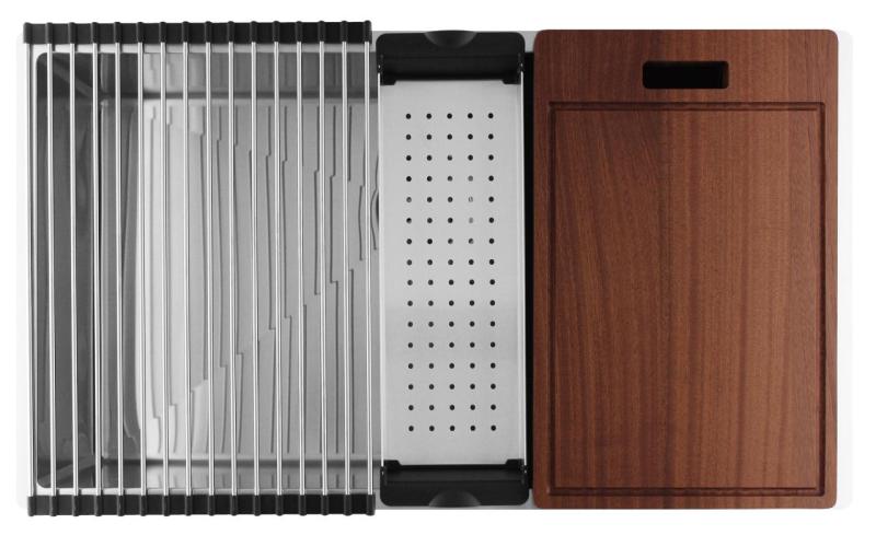 Pure.Sink Luxion Velký nerezový dřez 74 x 40 cm, podstavný, zapuštěný a povrchový PLX7440-02