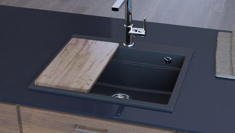 Dřevěná prkénko na krájení z bukového dřeva Granitemy pro dřez 402mm x214mm 1208971830