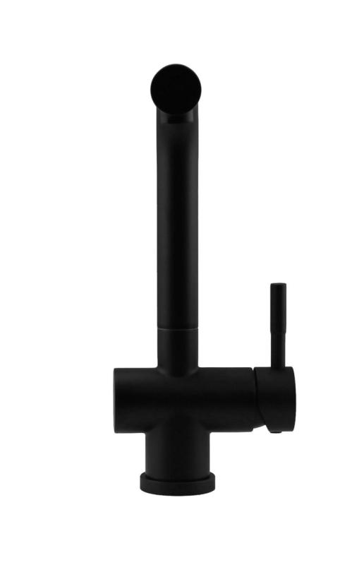 Pure.Sink Elite Steel Pulse-S kuchyňská baterie Matná Černá s výsuvným výtokem a sprejovým režimem PS8500-10