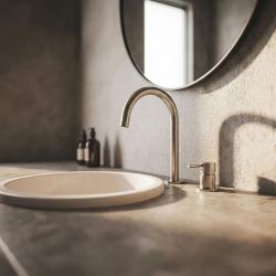 MURO TUA 2otvorová umyvadlová baterie chrom s kulatým výtokem 1208972104