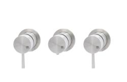 MURO TUA vestavný termostatický sprchový kohoutek se 2 uzavíracími kohoutky chrom M1.B34T.R.CR