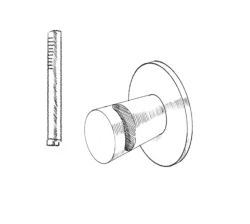 MURO TUA Sada ručních sprch Slim kompletní s nástěnným připojením chrom M1.BA1.S.CR