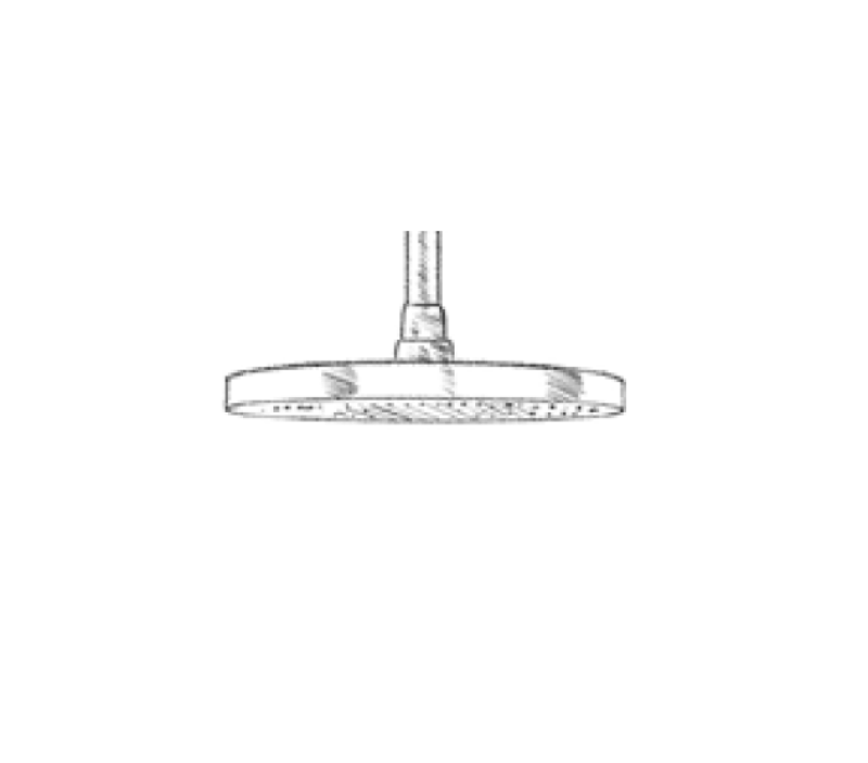 MURO TUA hlavová sprcha 200 mm Chrom M1.BA2.S.CR