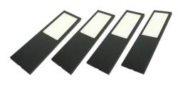 Indux Solin Kuchyňská sestava Multi Tone LED Set 4 bodová světla x 3,6 W černá 1208972346