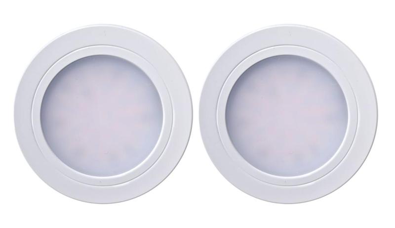 Indux Luma malá vestavěná kuchyň LED Spot Set 2 Spots s LED ovladačem Bílá 1208972375